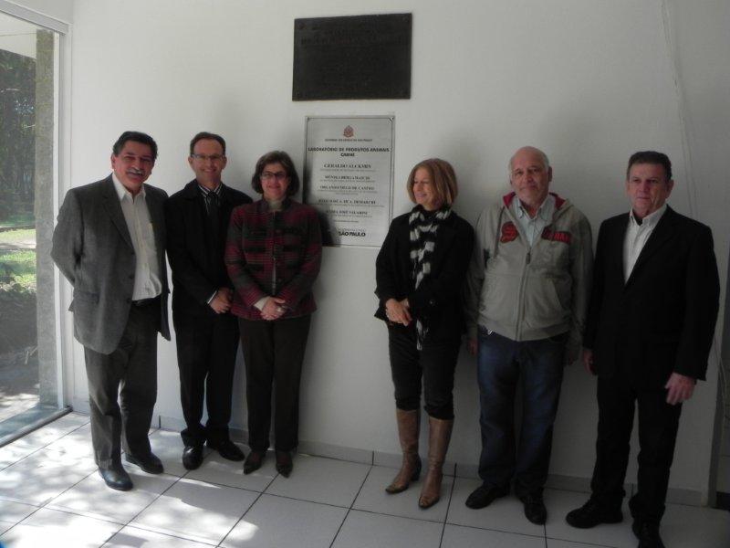 Dr Guilherme Alleoni em inaugurao do Laboratrio de Carnes - 20072012